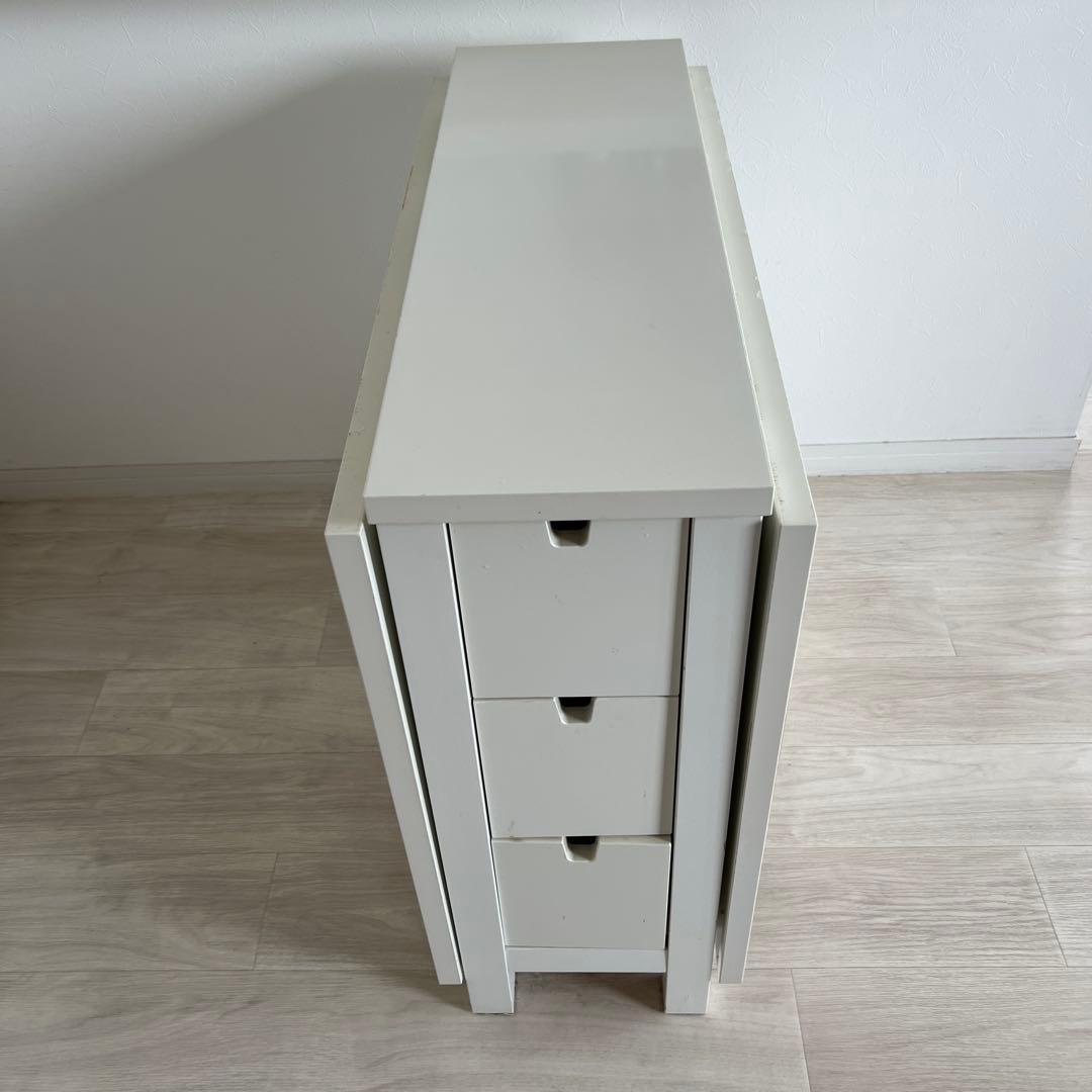 ホワイト ☆IKEAダイニングテーブル