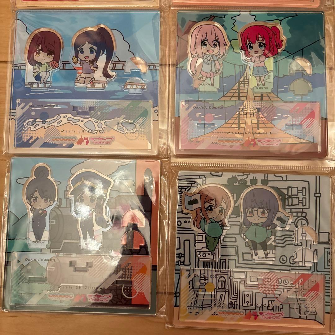 ゆるキャン×ラブライブサンシャインコラボアクリルスタンド