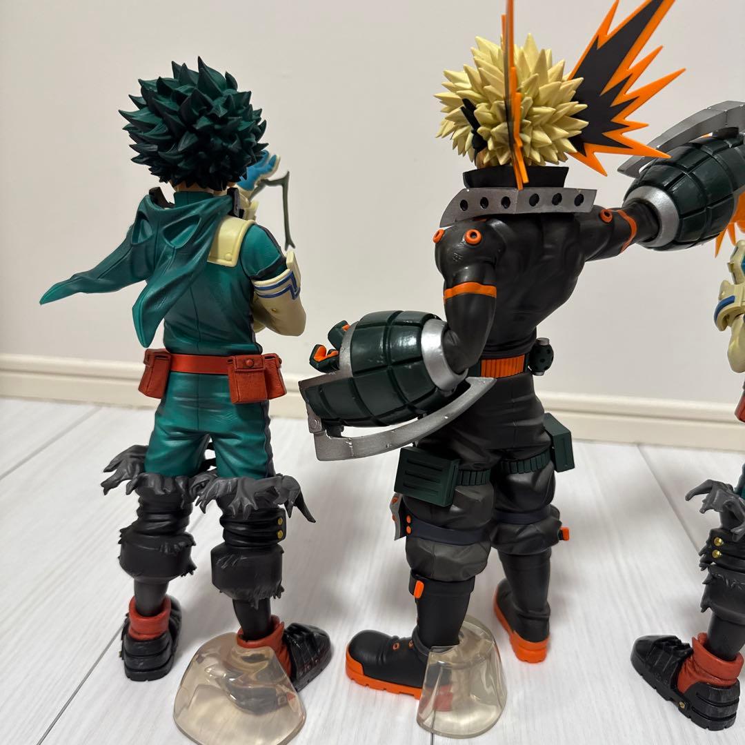 一番くじ　僕のヒーローアカデミア　フィギュア　4点