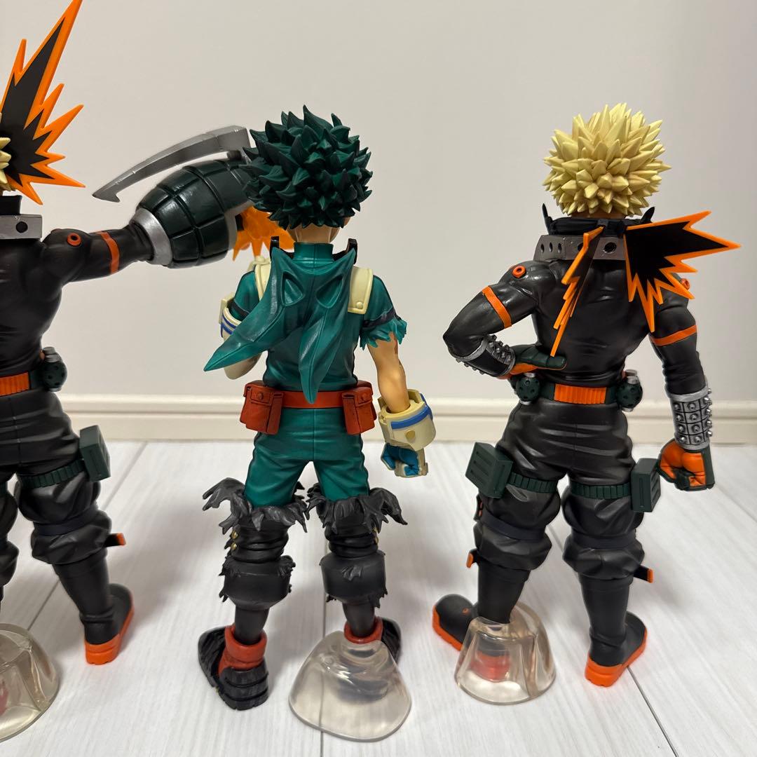 一番くじ　僕のヒーローアカデミア　フィギュア　4点