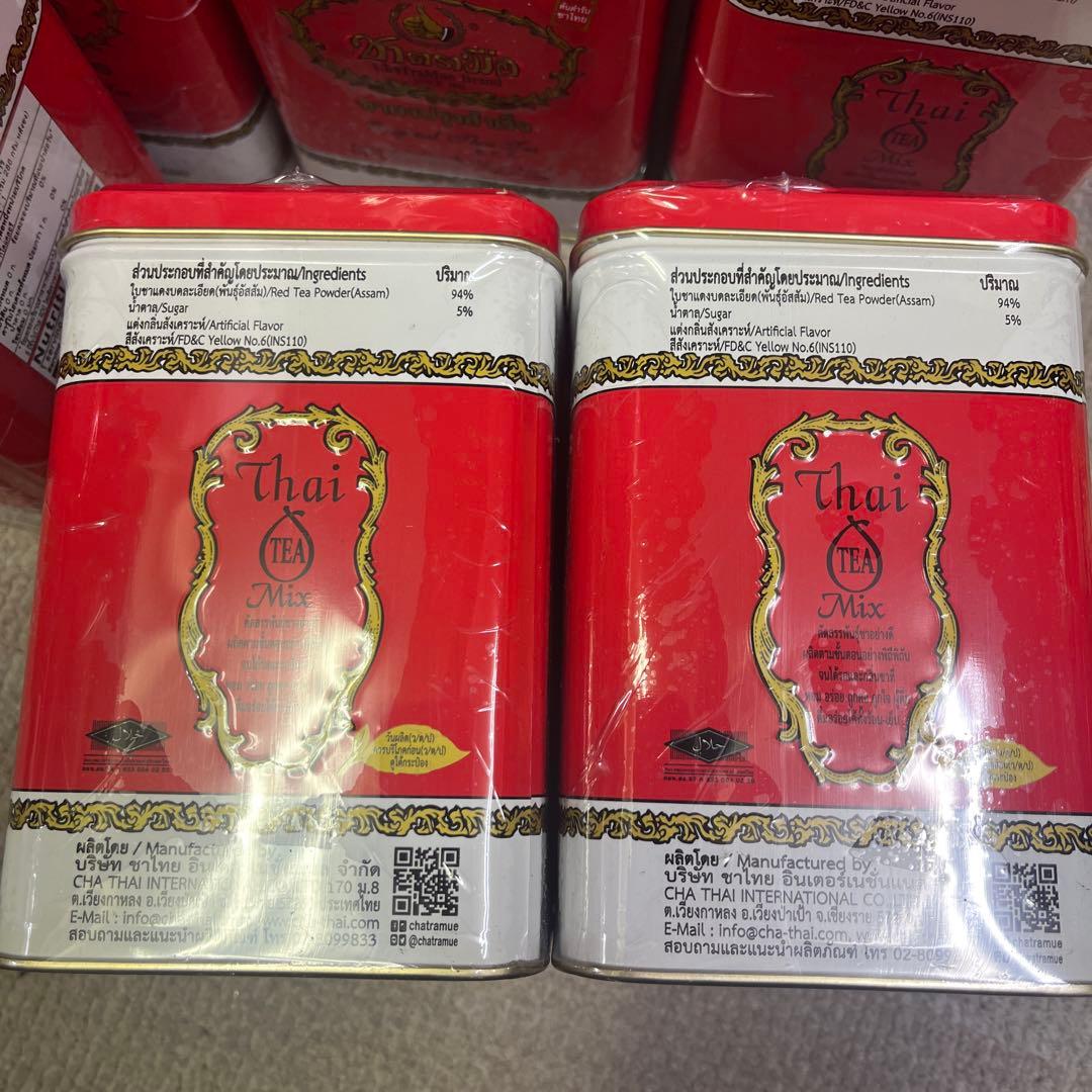 新品未開封 タイティー ×6缶 THAI TEA MIX ChaTraMue