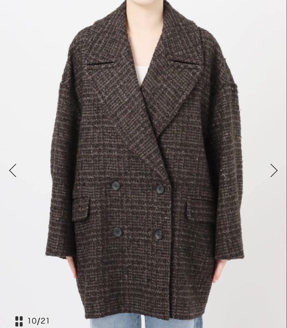 IENA イエナ　LA TORRE チェックコート　38 新品