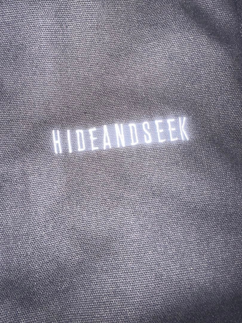 HIDEANDSEEK ブラック ベスト 新品タグ付き