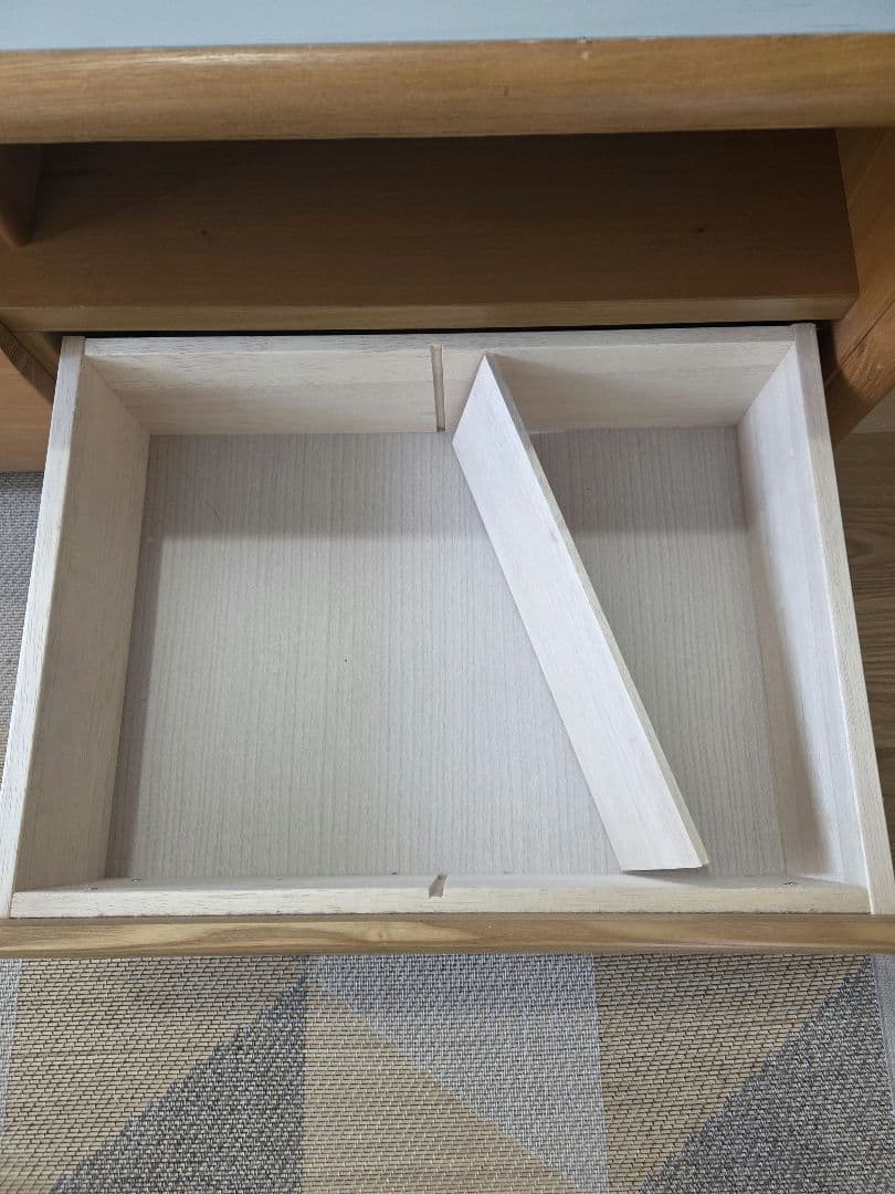 ★木製引き出し付きテレビ台　　　　　　 ★武富家具　 ★ タモ材