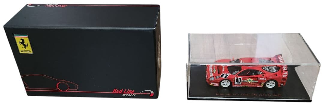ミニカー Red Line 1/43 Taisan Ferrari F40 JGTC