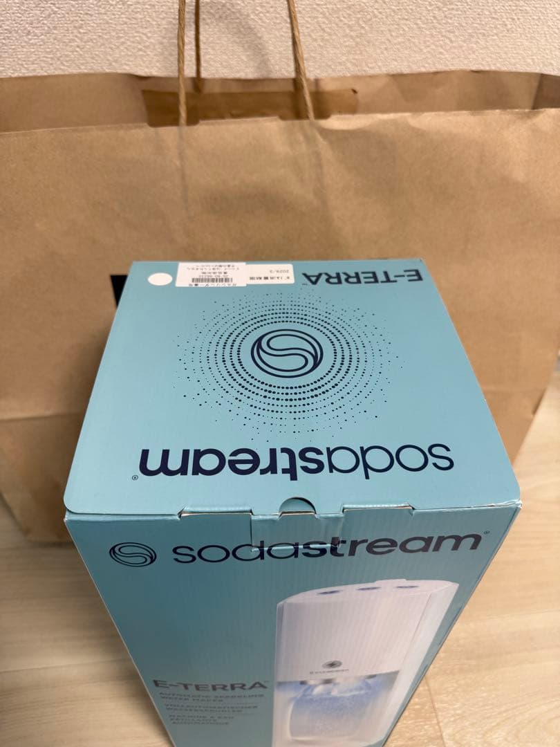 sodastream E-TERRA 自動炭酸水メーカー ソーダストリーム