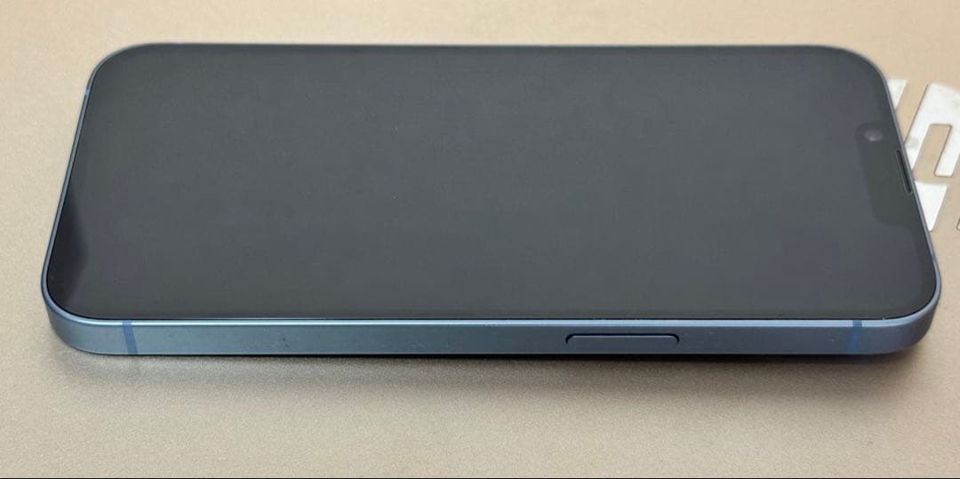 iPhone14 simフリー 128gb ブルー 86%