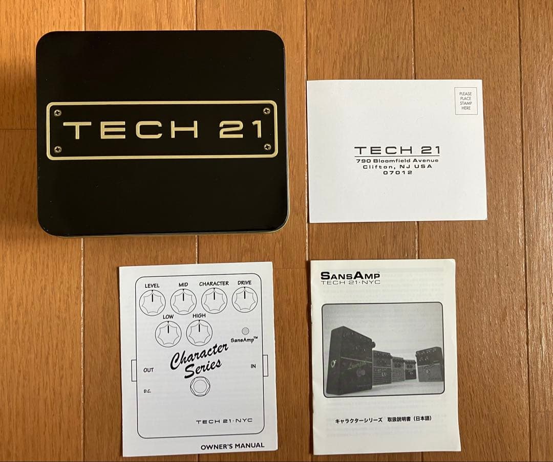 TECH21 Sansamp Blonde V1フェンダー系エフェクター