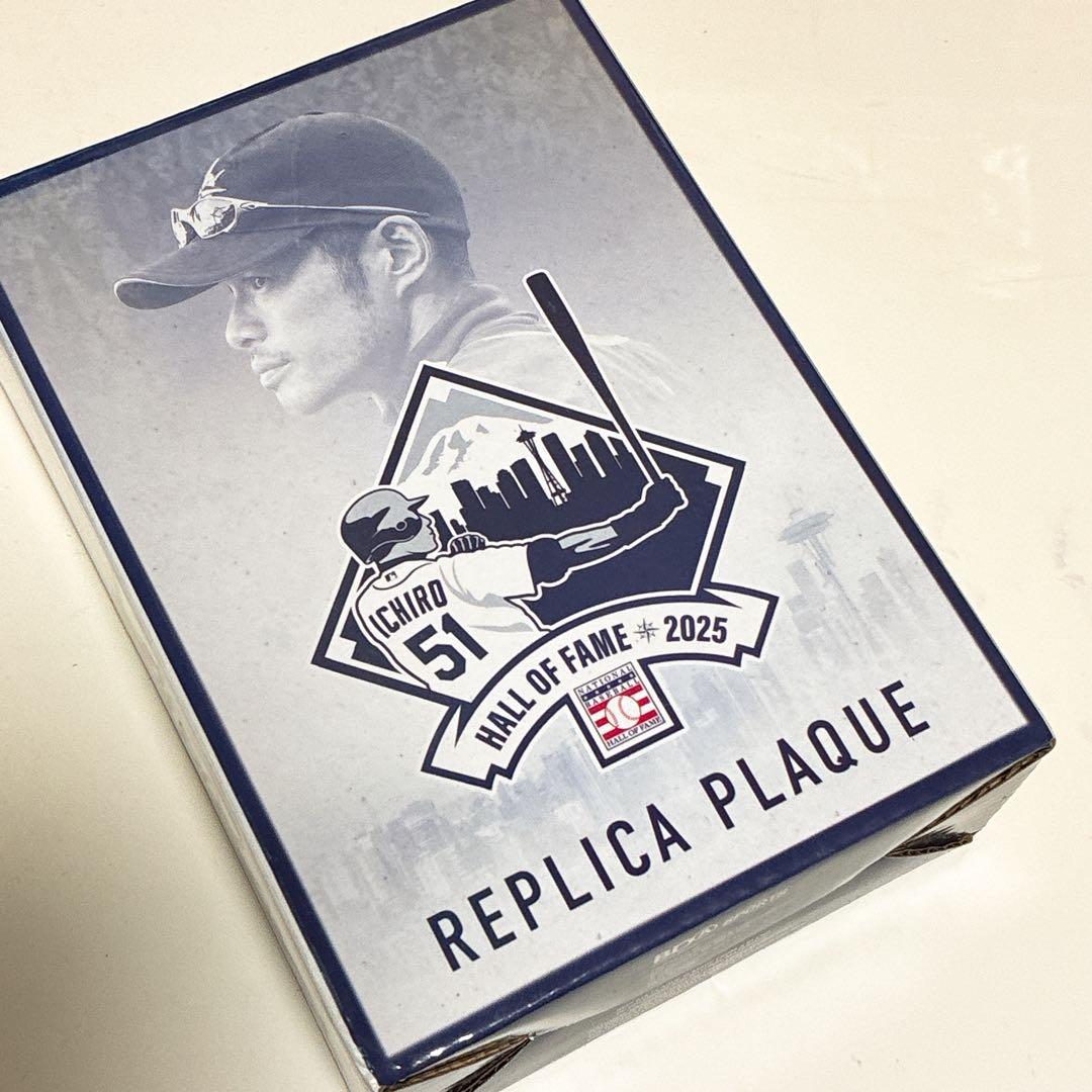 イチロー MLB殿堂入りプラーク(盾)マリナーズ　8/10球場配布グッズ