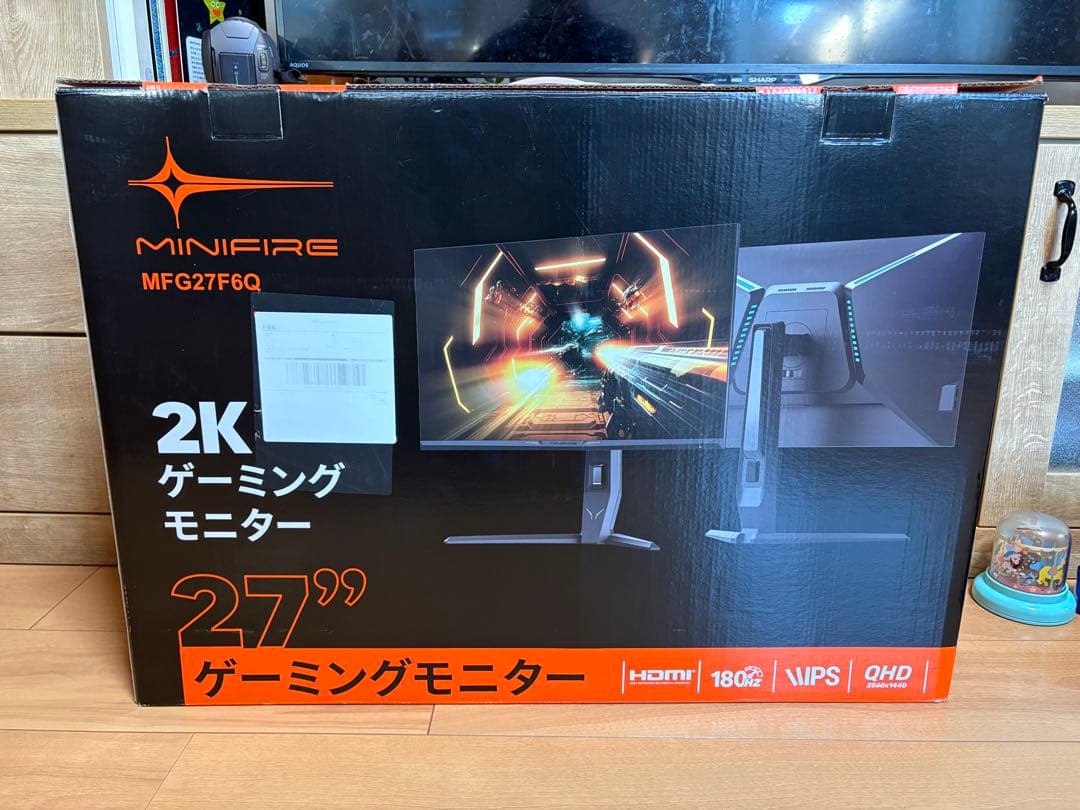 M*y様 MINIFIRE 27インチ ゲーミングモニター ディスプレイ