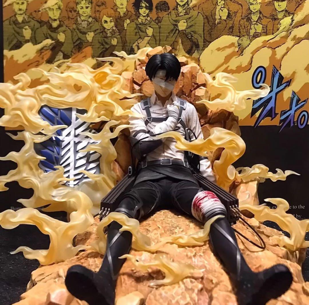 進撃の巨人 リヴァイ・アッカーマン ガレージキット ガレキ スタチュー②