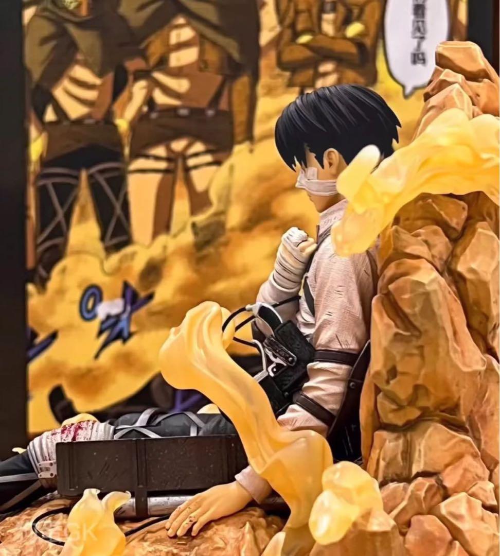 進撃の巨人 リヴァイ・アッカーマン ガレージキット ガレキ スタチュー②