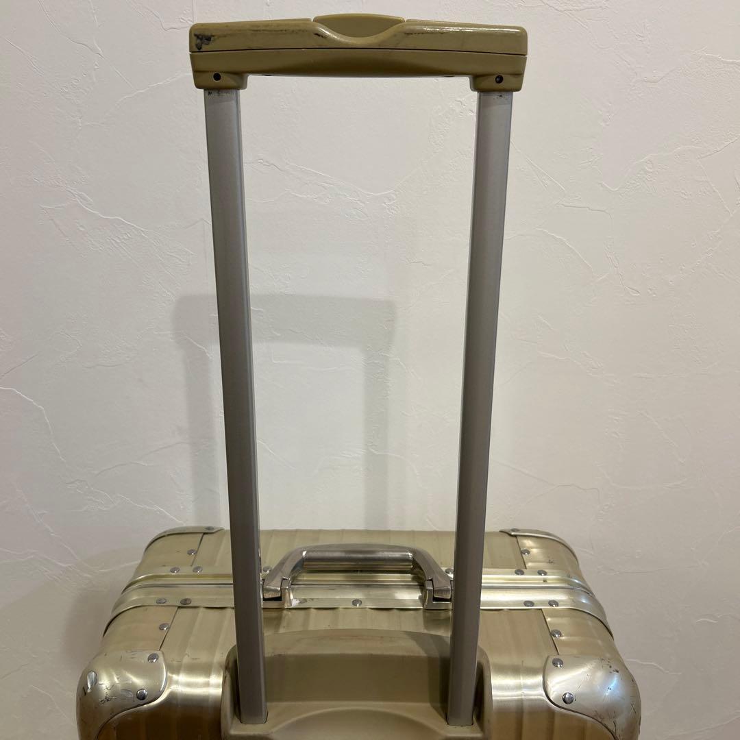 【RIMOWA】 リモア　トパーズ　チタニウム　ゴールドスーツケース　63L
