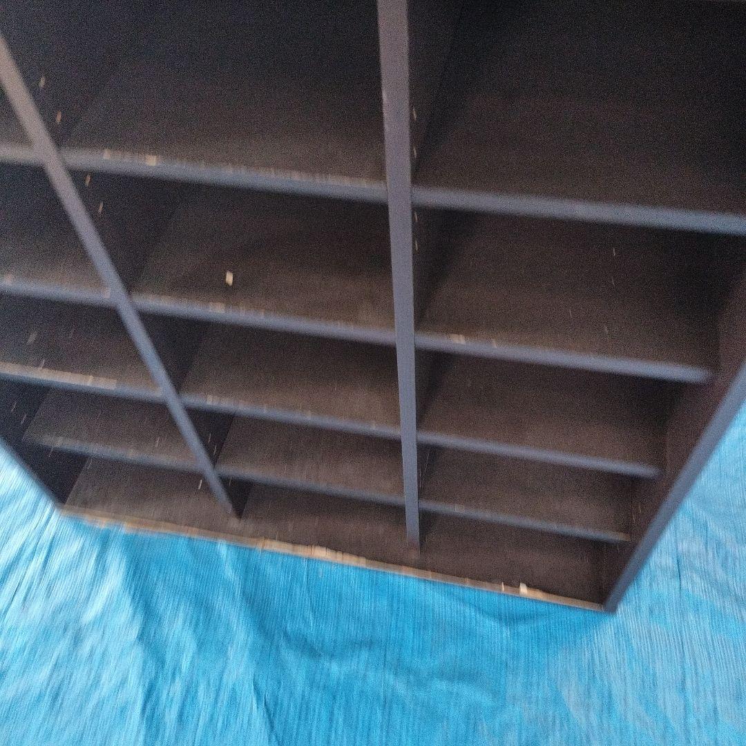 こげ茶靴箱・下駄箱・シューズラック（最下段等の削れ要確認）