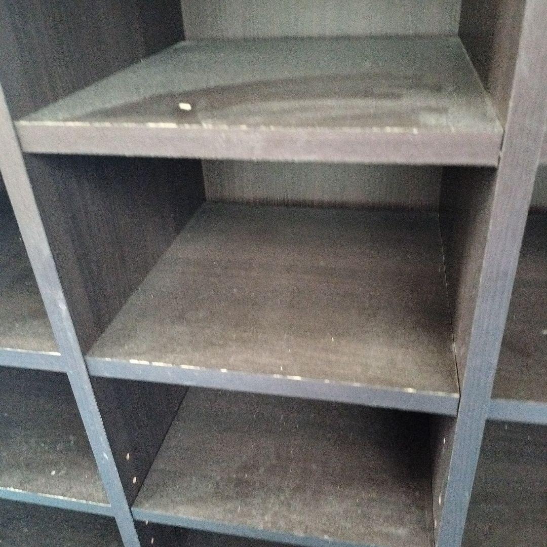 こげ茶靴箱・下駄箱・シューズラック（最下段等の削れ要確認）