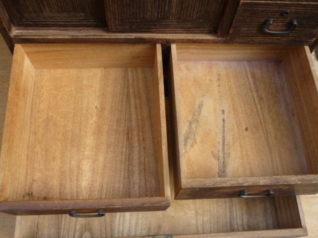 桐タンス（小）　時代箪笥　収納箪笥　引き出し　大正～昭和初期