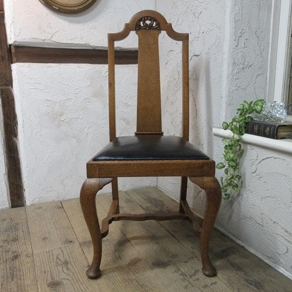イギリス アンティーク 家具 ダイニングチェア 椅子 イス 英国 4233d