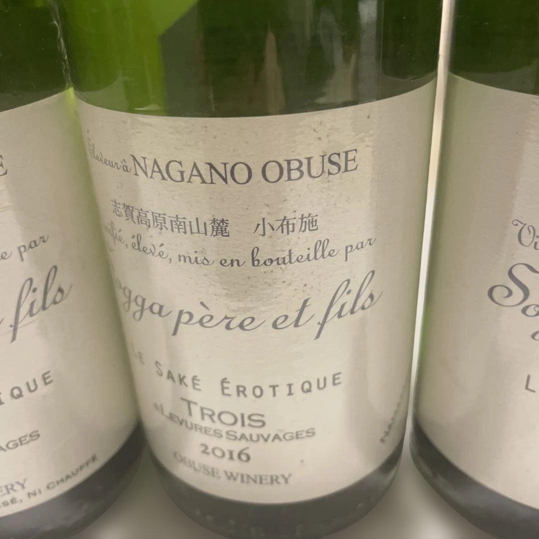 OBUSE WINERY LE SAKÉ ÉROTIQUE 2016 5本セット