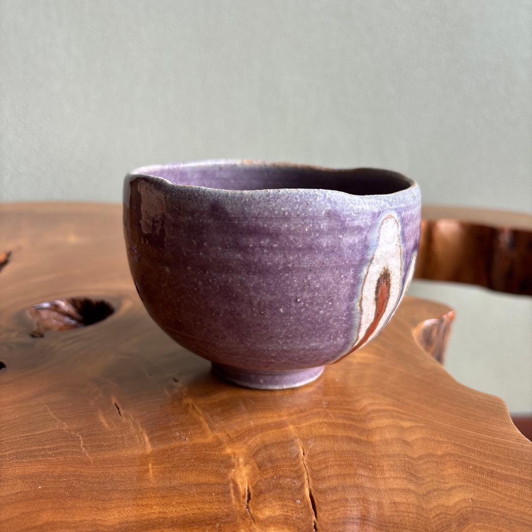 貴和皓山造 抹茶碗 茶道具 共箱(40m)