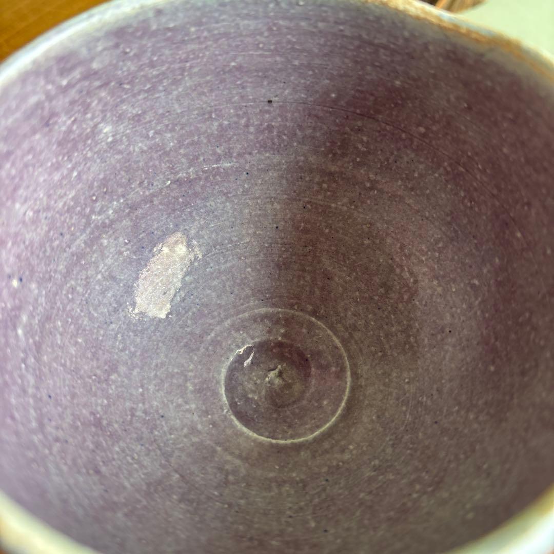 貴和皓山造 抹茶碗 茶道具 共箱(40m)