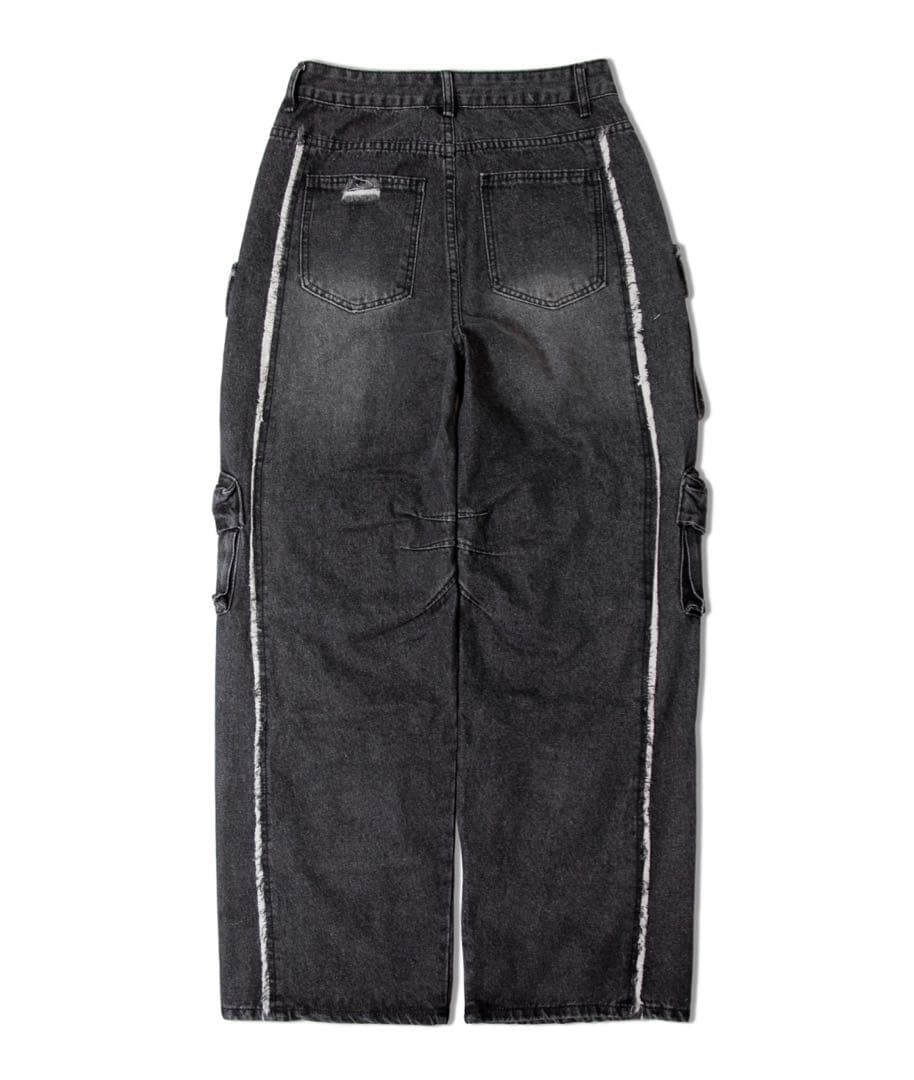 GA DAMAGE-BUGGY CARGO ダメージバギーカーゴデニムパンツ