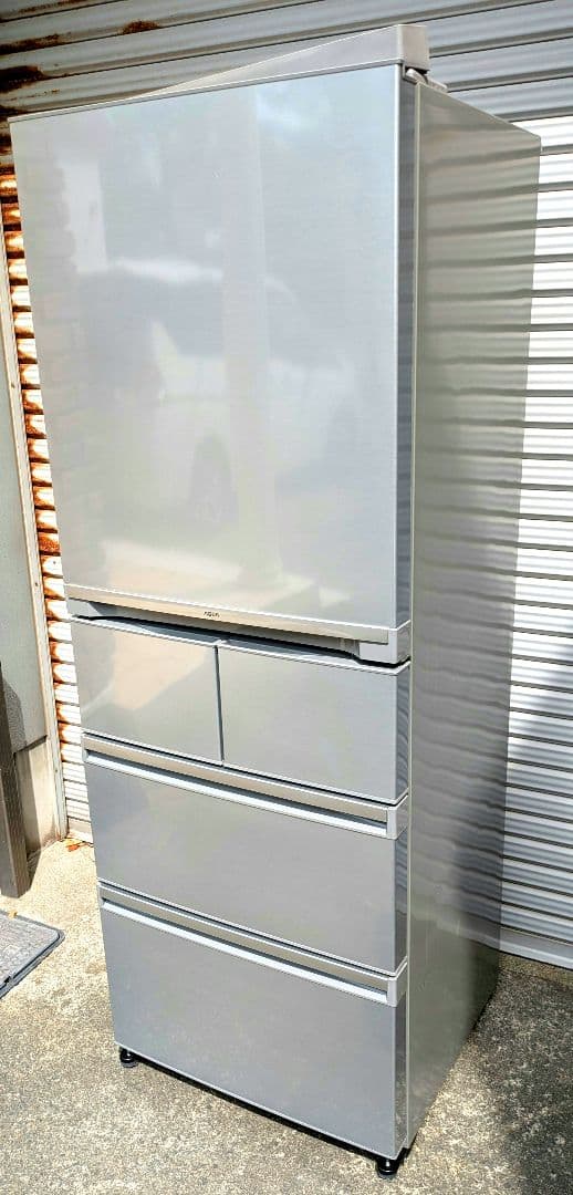 AQUA　大型冷蔵庫　400L 右開き　美品　ファミリー