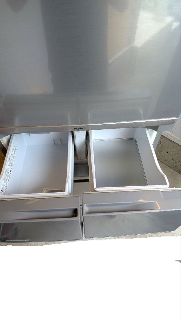AQUA　大型冷蔵庫　400L 右開き　美品　ファミリー
