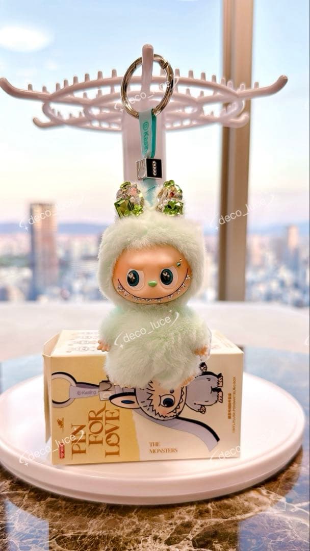 PIN FOR LOVE Iイニシャルラブブ ラブブ スワロフスキー カスタム