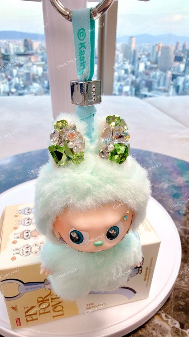 PIN FOR LOVE Iイニシャルラブブ ラブブ スワロフスキー カスタム