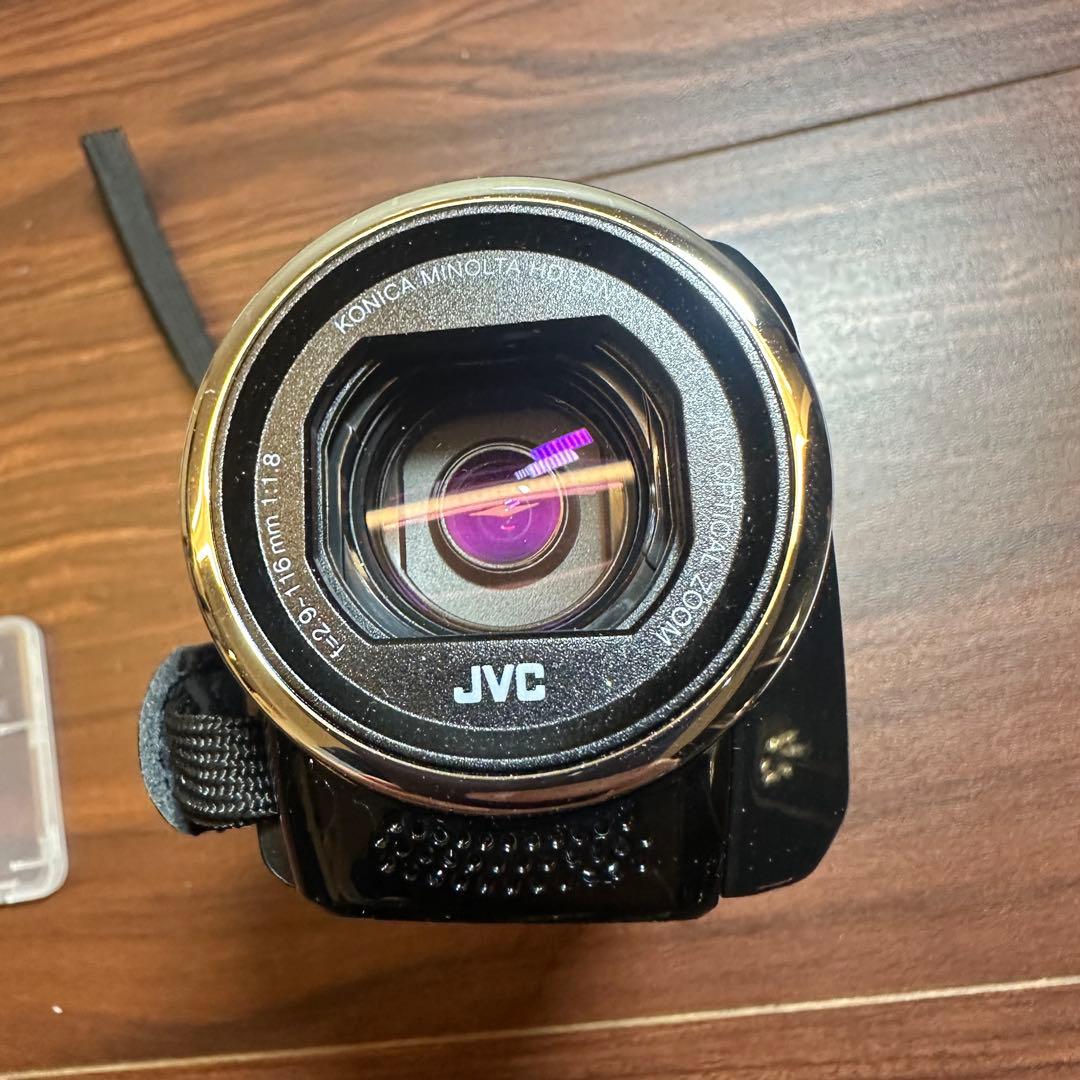 Victor JVC GZ-E10-S ビデオカメラ 動作確認済み 2676