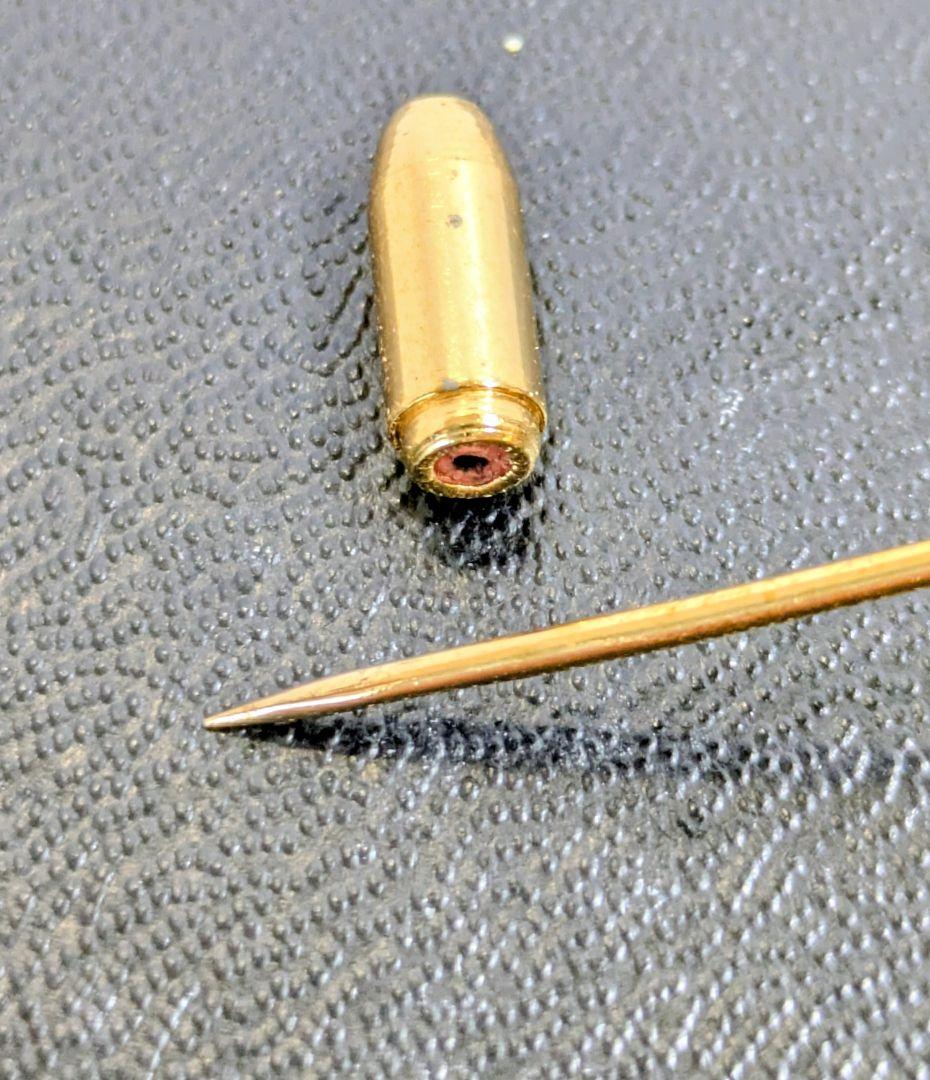 CHANELシャネル　ココマーク フェイクパール　ピンブローチ　ゴールド