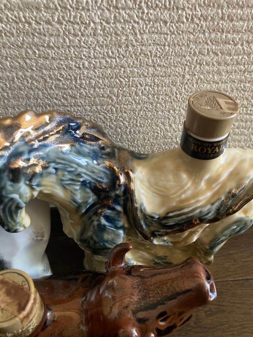 【空瓶】サントリーローヤル干支ボトル4本セット