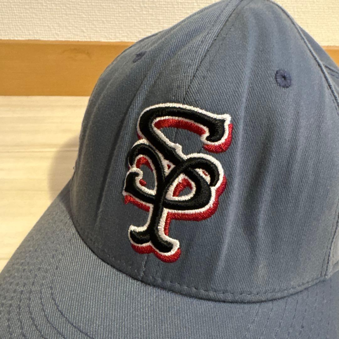 90s OLD STUSSY 激レアカラー ネイビーフェード 紺タグ キャップ