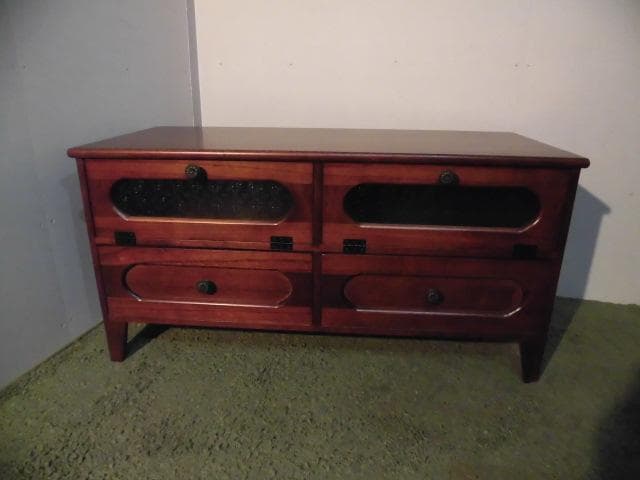 送料無料アウトレット【展示品・新品】天然木★北欧風★レトロモダン★ローボード９０