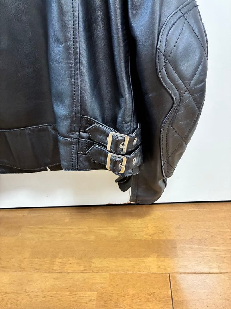 シンプソン　ライダースレザージャケット 革ジャン