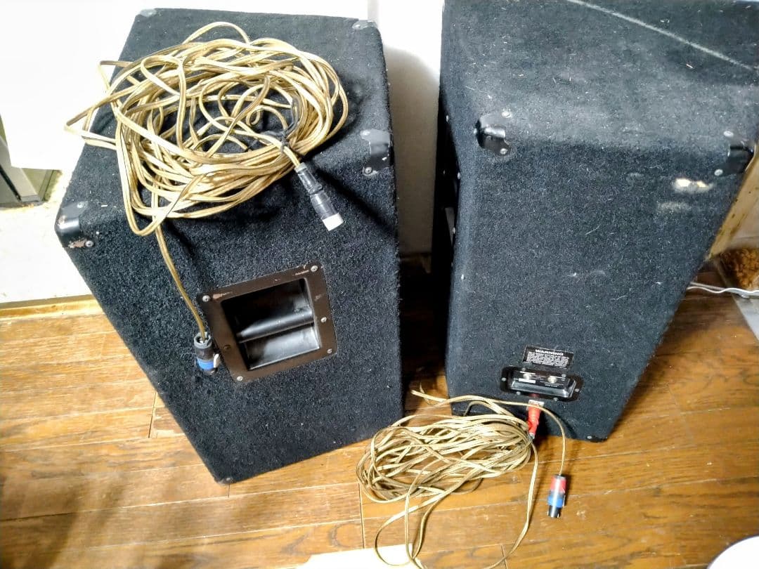 YAMAHA 38cm2WayスピーカーS115.２台セット、スタンド、ケーブル