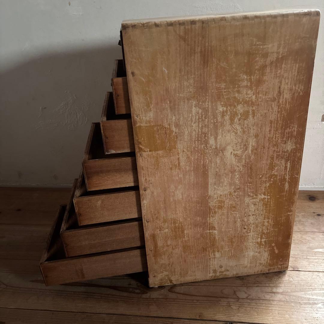 古引き出しアンティーク　古道具　古家具　古道具引き出し