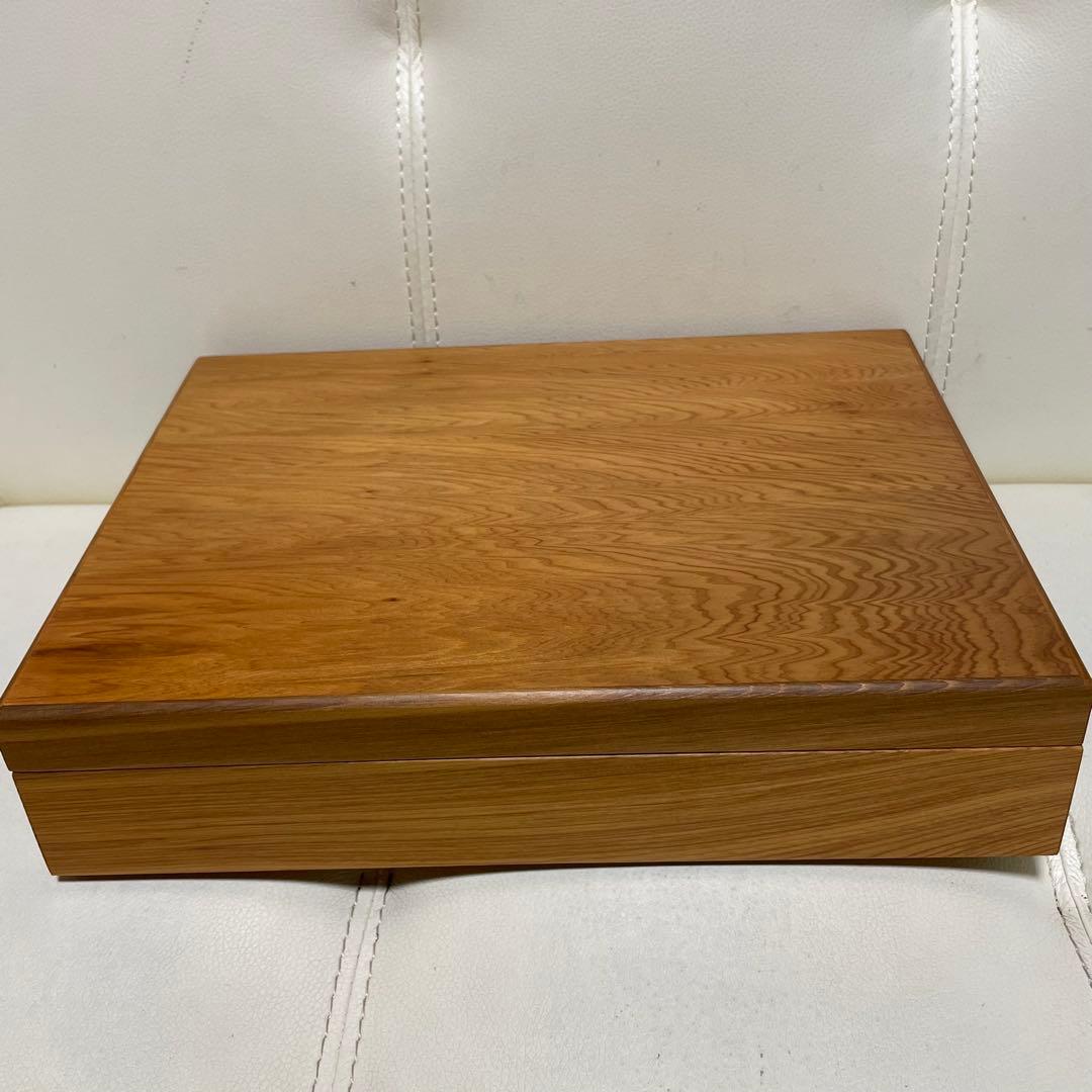 未使用に近い！ 屋久杉 文箱 木箱 刻印あり