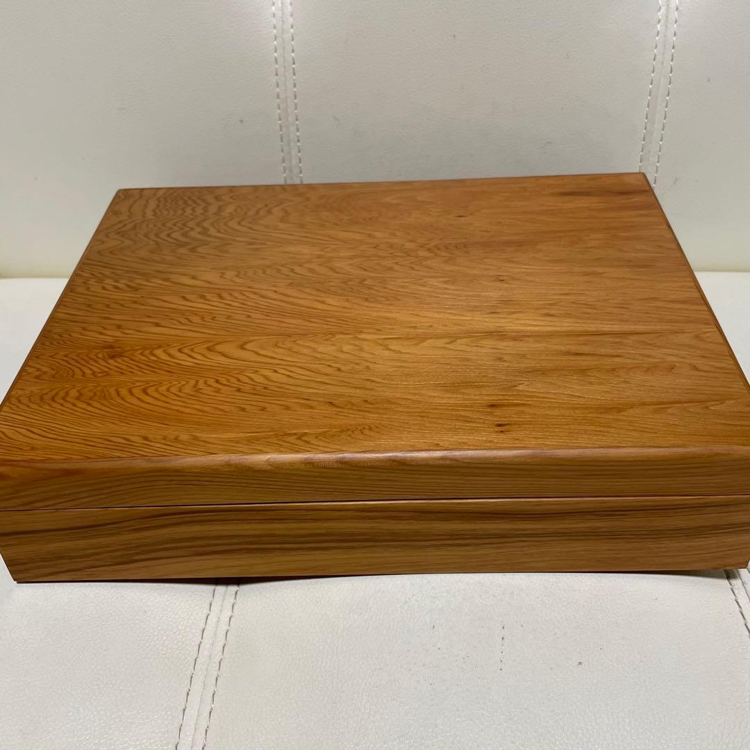 未使用に近い！ 屋久杉 文箱 木箱 刻印あり