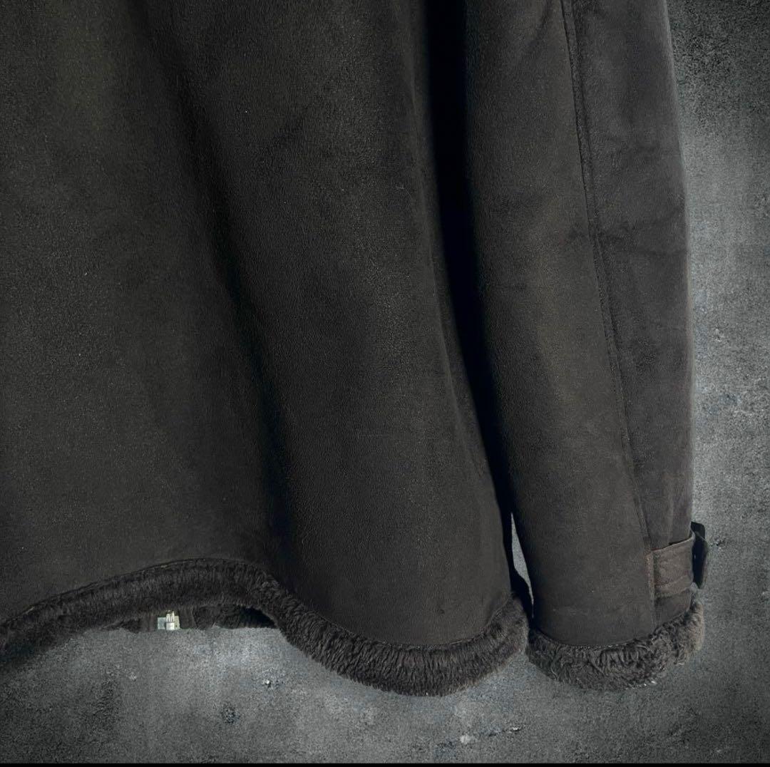 archive 00s y2k ダークブラウン　ファージャケット