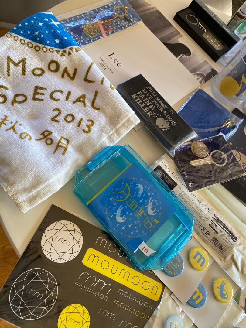 moumoon LIVE グッズ 非売品 希少品 ファンクラブ会報等 ばら売り可