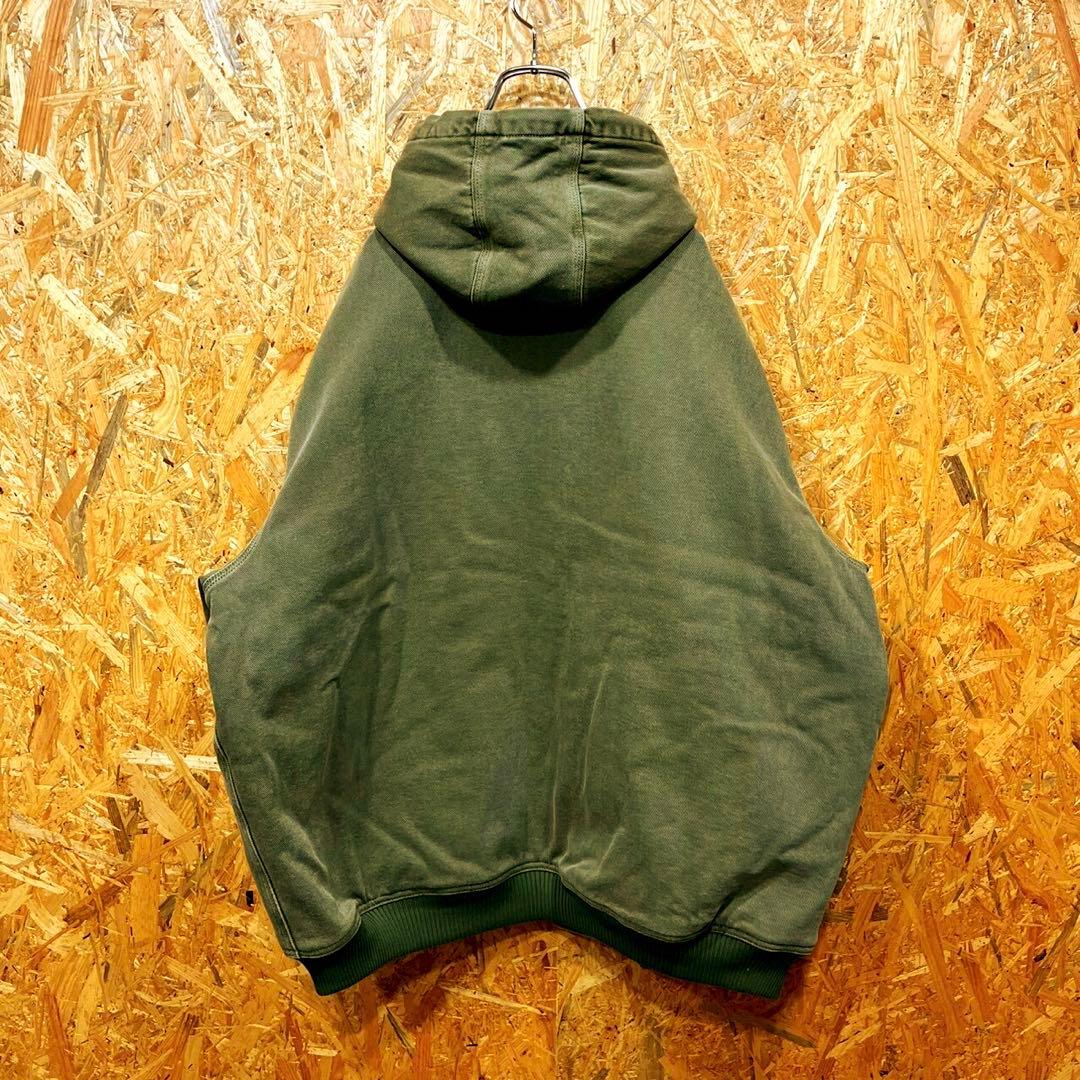 はちぷー ザッツライフ 刺繍ロゴ ゆるだぼ00s アクティブ パーカー