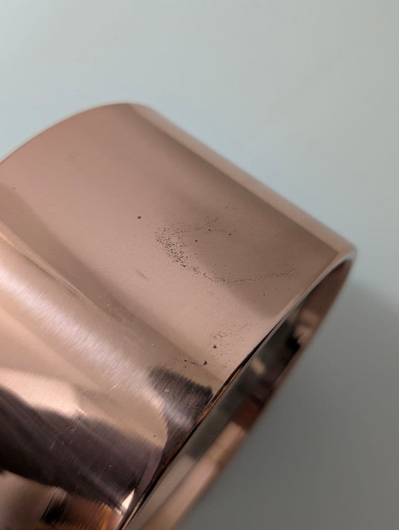 名作 渡辺力 小さな時計 純銅モデル リキクロック ジャパニーズモダン