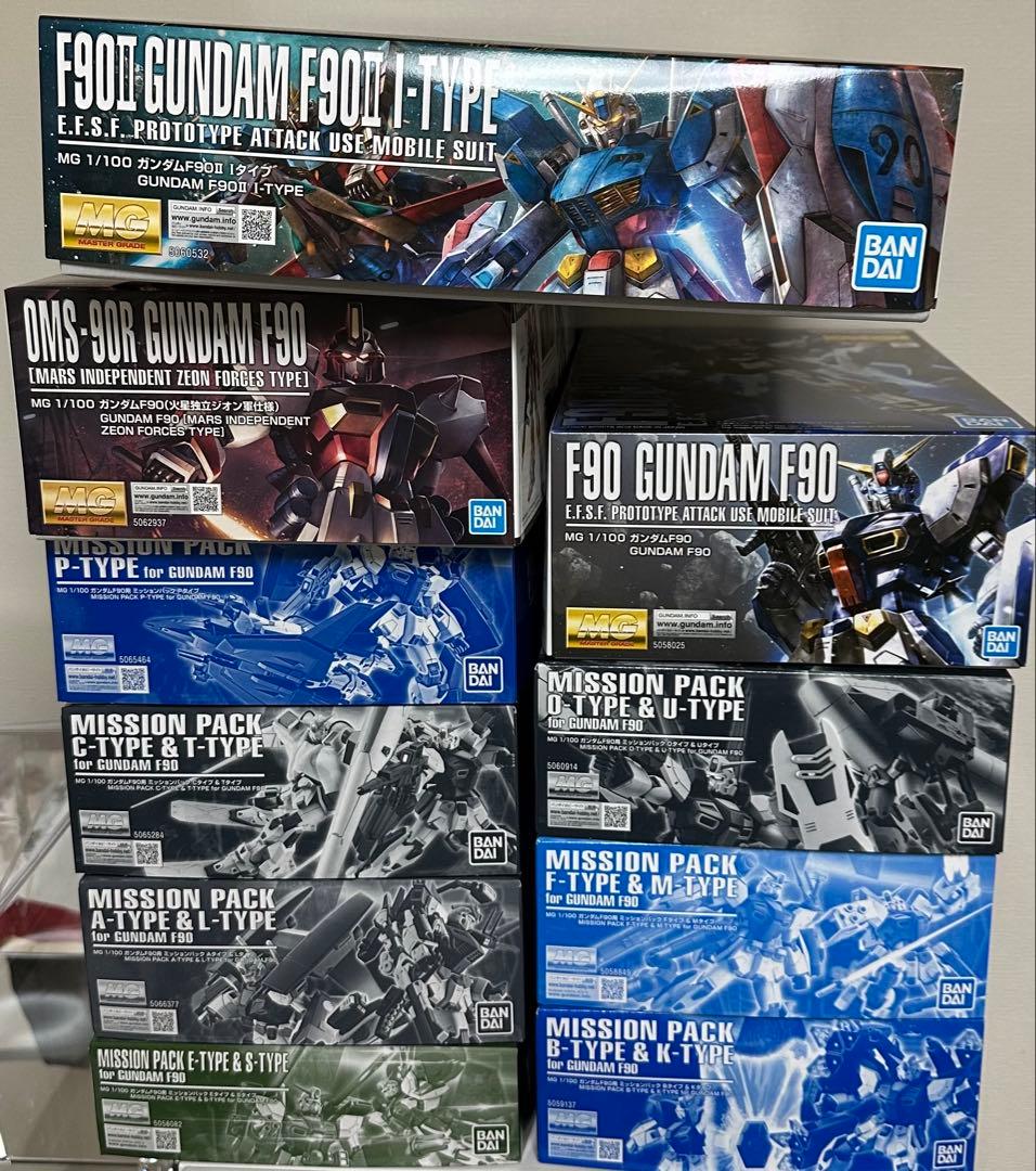 ガンダム f90 MG セット