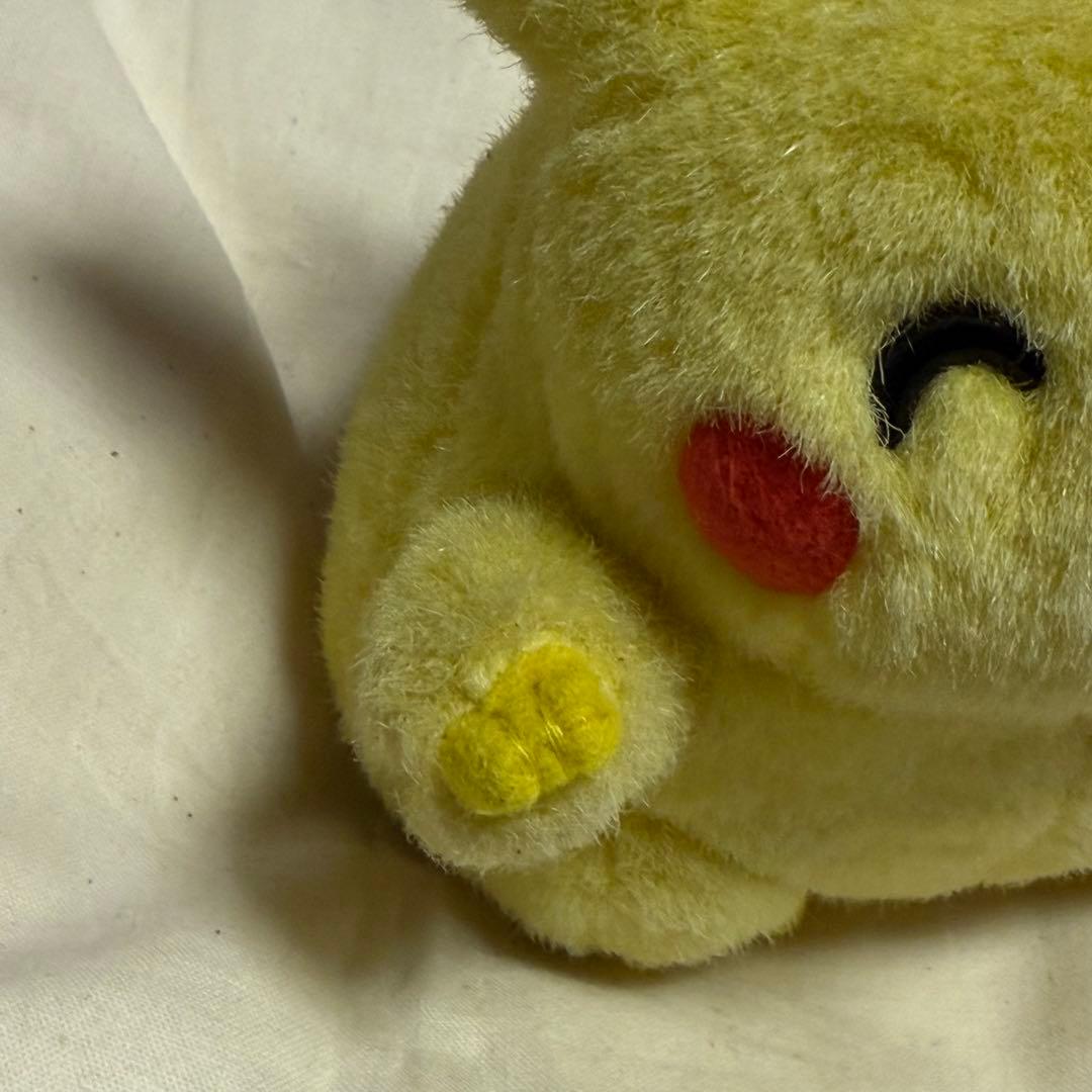 ポケモン　初期　ピカチュウ　ぬいぐるみ　笑顔 TOMY
