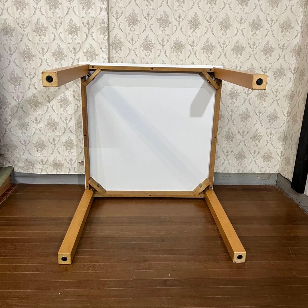 【アンティーク】北欧レトロ 木製 サイドテーブル センターテーブル 古民家