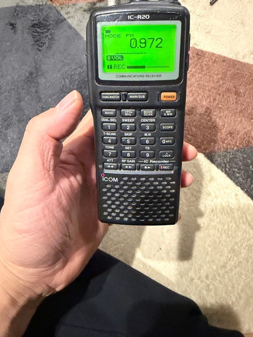Icom IC-R20 通信受信機