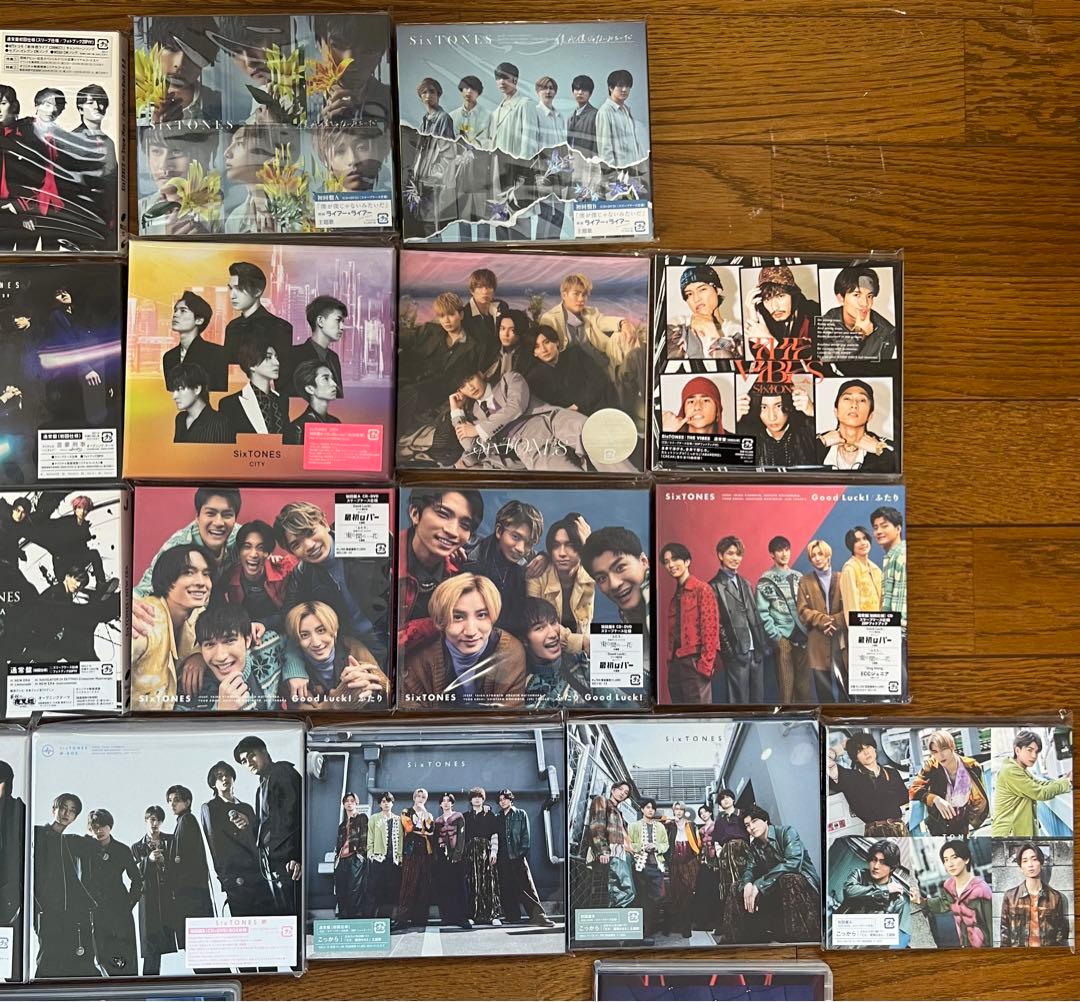 値下げ中！！SixTONES グッズ CD DVD まとめ売り