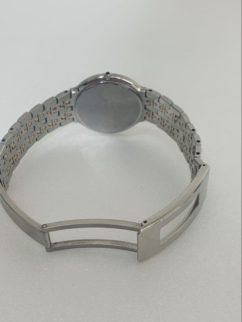 【美品】セイコー QZ 8N81-6000 クレドール SS×18KT