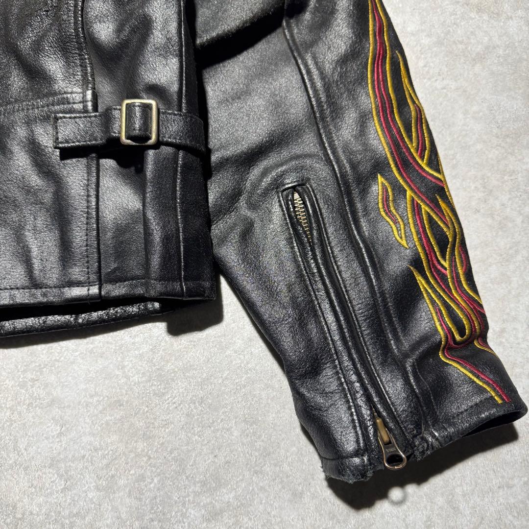 ジャケット・アウター HARLEY DAVIDSON vintage leather jacket